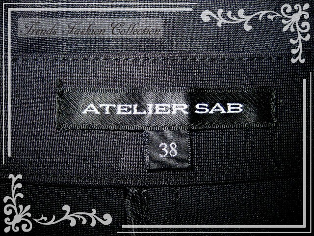 ☆☆アトリエサブ　タックデザイン　リボンステッチ　スーツ_画像3