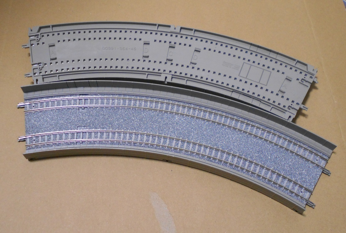 ◎トミックス 複線レールDC391・354-45（1162） 2本 中古品_画像2