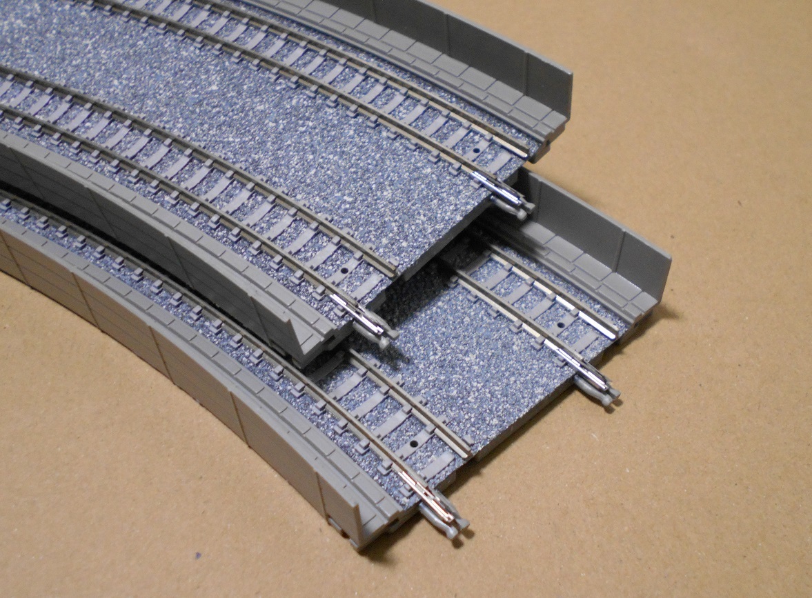 ◎トミックス 複線レールDC391・354-45（1162） 2本 中古品_画像3