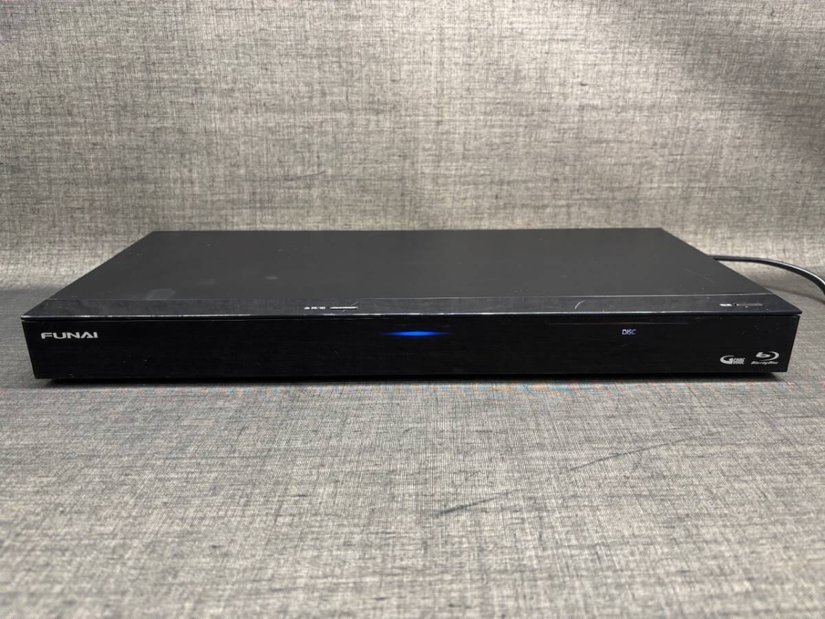1TB☆19年☆FUNAI/フナイ☆HDD/BDレコーダー☆FBR-HW1010☆2番組同時録画☆3D対応機_画像1