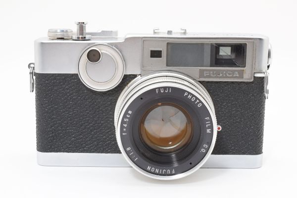 ★希少 / ワケあり大特価★ フジカ FUJICA V2 FUJINON 4.5cm F1.8 ★ シャッターOK #4274_72_30_画像3