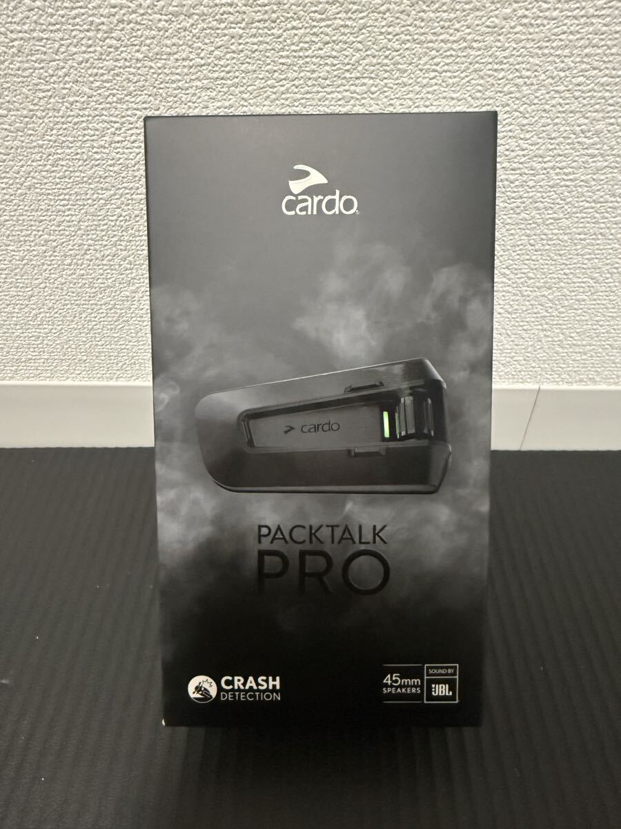[新品未開封] Cardo インカム PACKTALK PRO _画像1