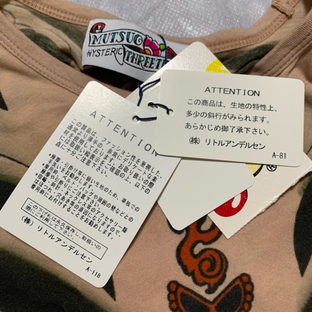 HYSTERIC MINI ヒステリックミニ タトゥー柄長袖Tシャツ_画像10