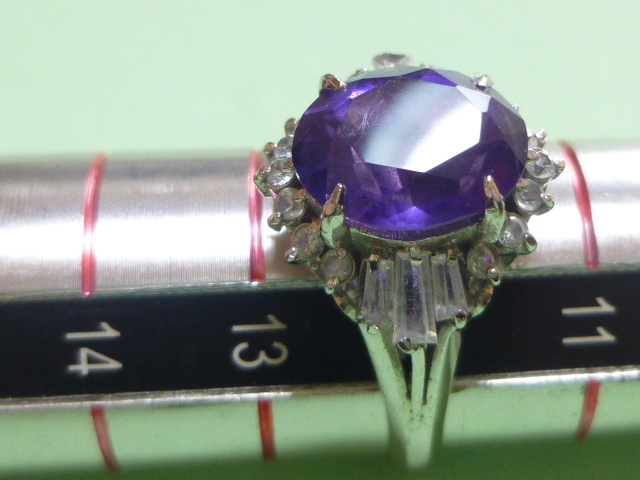 ★アメジスト指輪１２号★_画像1