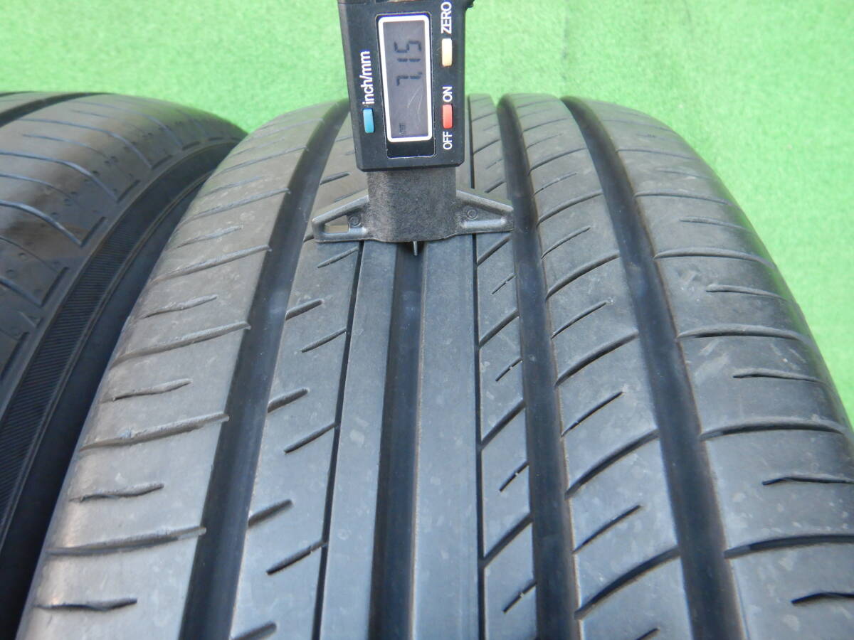 ★YOKOHAMA ADVAN dB V552★225/55R18 98H 溝:8部山(7.1mm以上) キズ、シワ、汚れ、片べり等あり 2023年 2本 MADE IN JAPAN_画像3