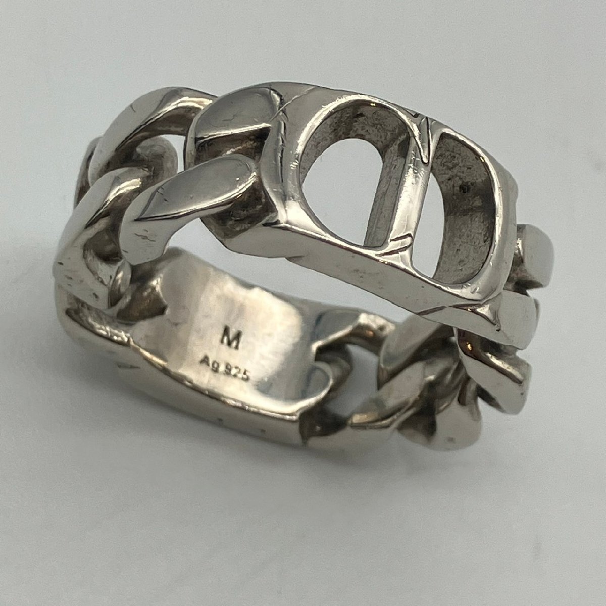 ◆ DIOR / ディオール CDリング Ag925 指輪 20号 アクセサリー ブランド 中古 ai KBS_画像2