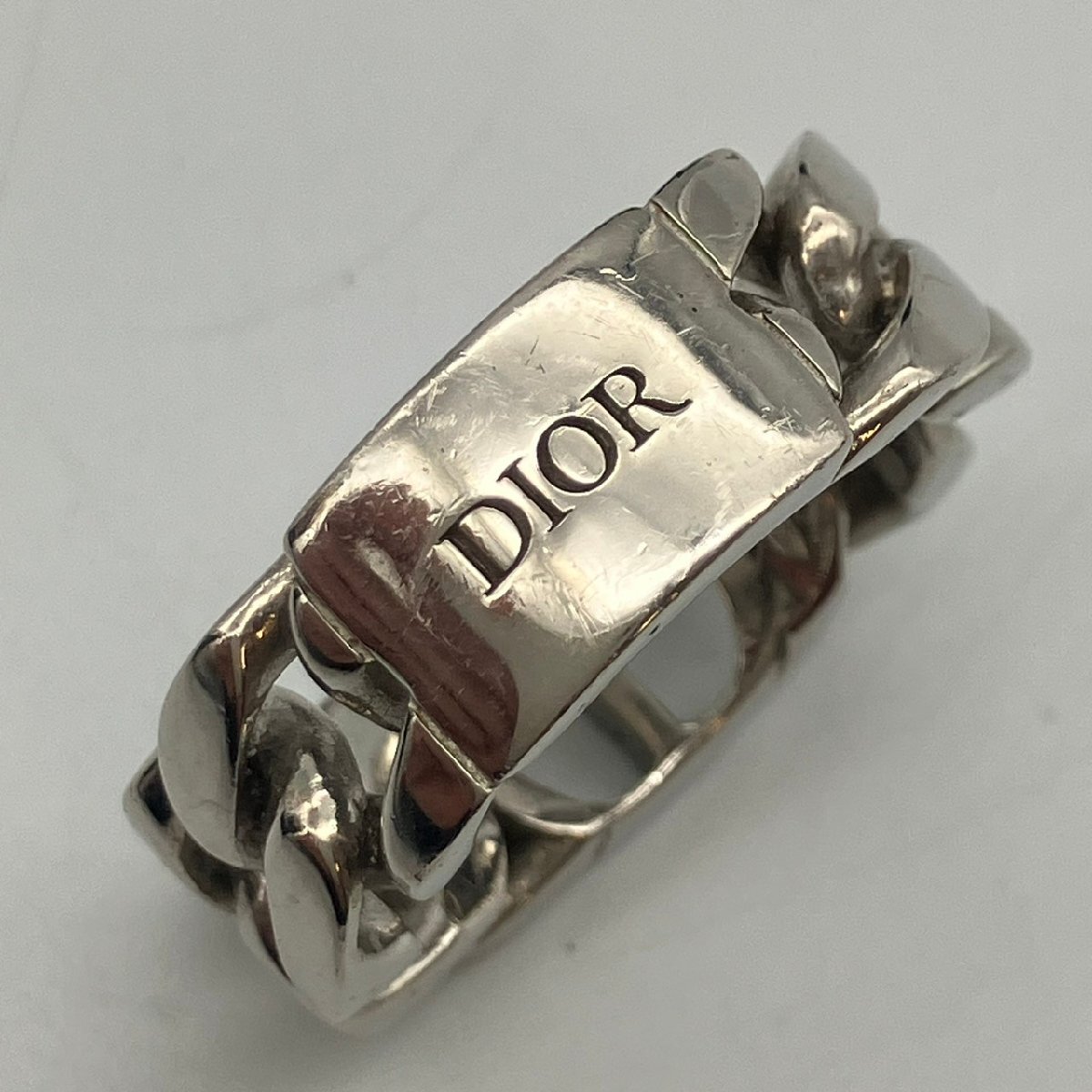 ◆ DIOR / ディオール CDリング Ag925 指輪 20号 アクセサリー ブランド 中古 ai KBS_画像4