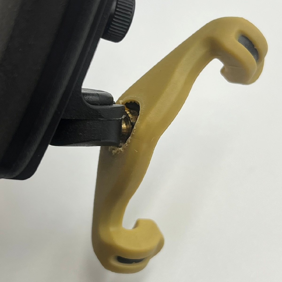 ◆ KUN バイオリン 肩当て ブリッジ型 4/4 フルサイズ ヴァイオリン 楽器 付属品 クン 中古 KB ha KBB2_画像10