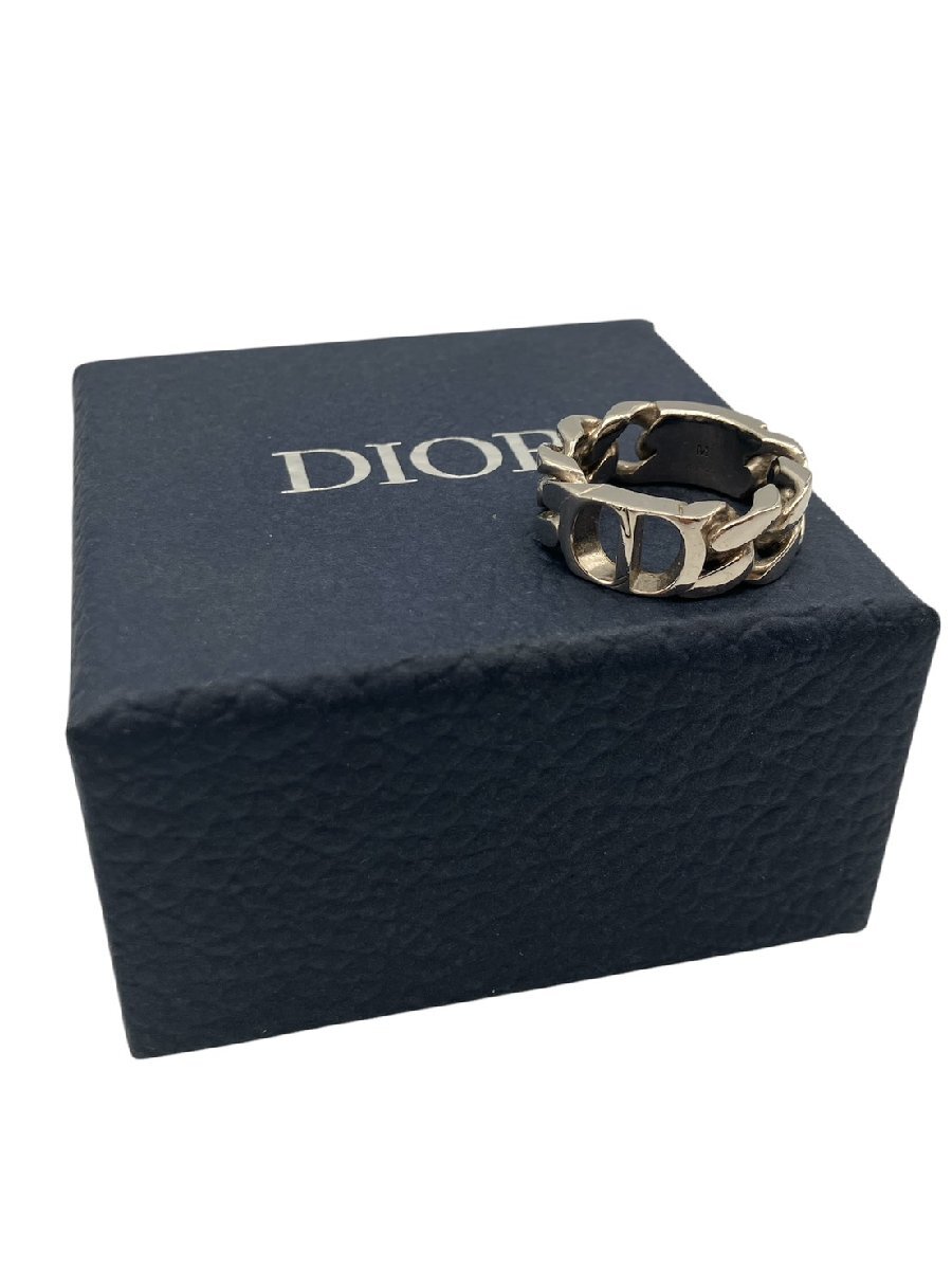 ◆ DIOR / ディオール CDリング Ag925 指輪 20号 アクセサリー ブランド 中古 ai KBS_画像1