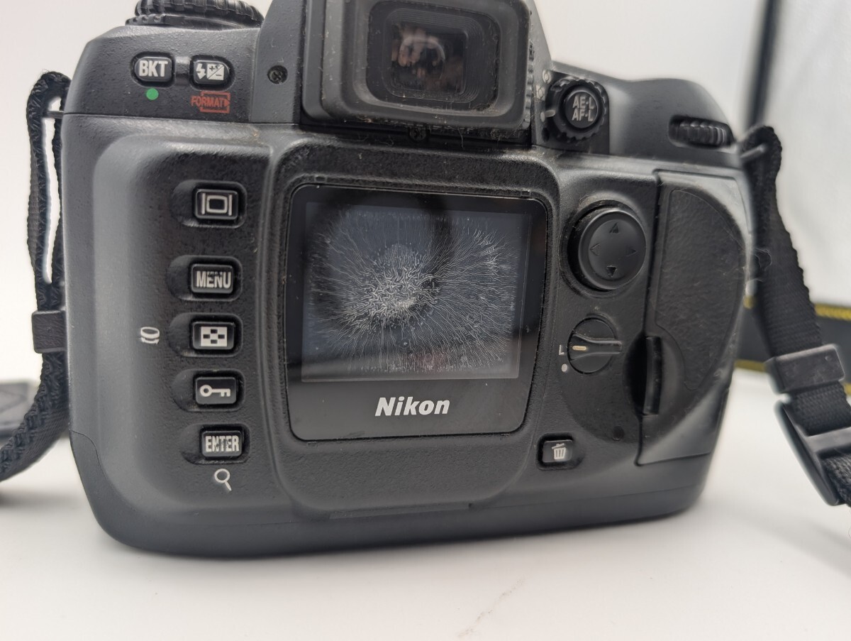 【ジャンク】Nikon D100 デジタル一眼レフカメラ & Tokina AT-X PRO 28-70mm F2.8 レンズセット ニコン_画像6