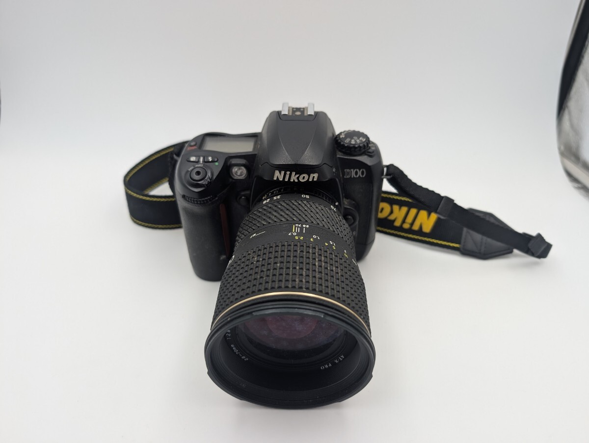 【ジャンク】Nikon D100 デジタル一眼レフカメラ & Tokina AT-X PRO 28-70mm F2.8 レンズセット ニコン_画像7