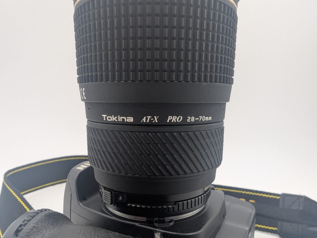 【ジャンク】Nikon D100 デジタル一眼レフカメラ & Tokina AT-X PRO 28-70mm F2.8 レンズセット ニコン_画像8