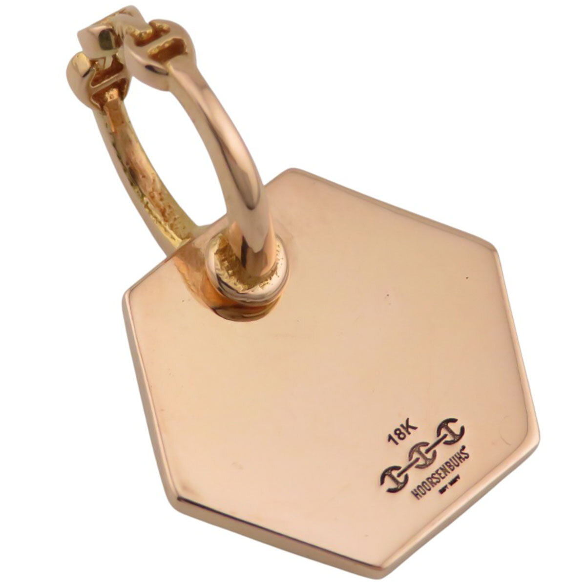 ホーセンブース トライリンク ヘキサゴン ネックレストップ 18K ユニセックス HOORSENBUHS 中古 【アパレル・小物】_画像2