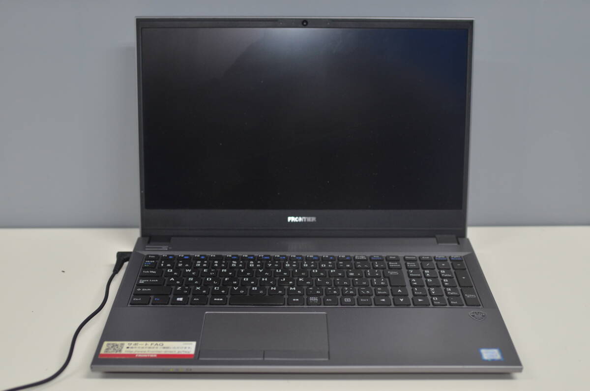 【ジャンク品】ノートPC FRONTIER 第八世代core i5 ノートパソコン ジャンク扱 15.6インチ_画像1