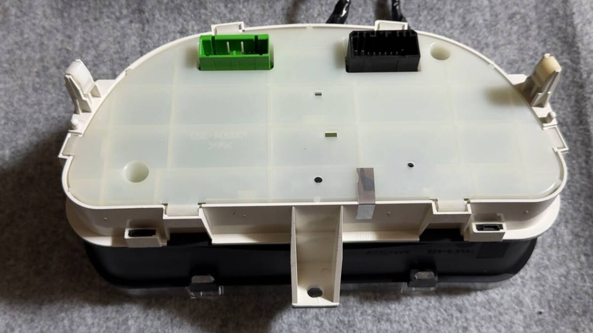 ※221 完全送料無料! 走行188555キロ 下取り必須 修理済品 キャリィ34100-67H03 67H00 H01 H02 LE-DA63T スクラム DG63T 前期 メーターASSY_画像3