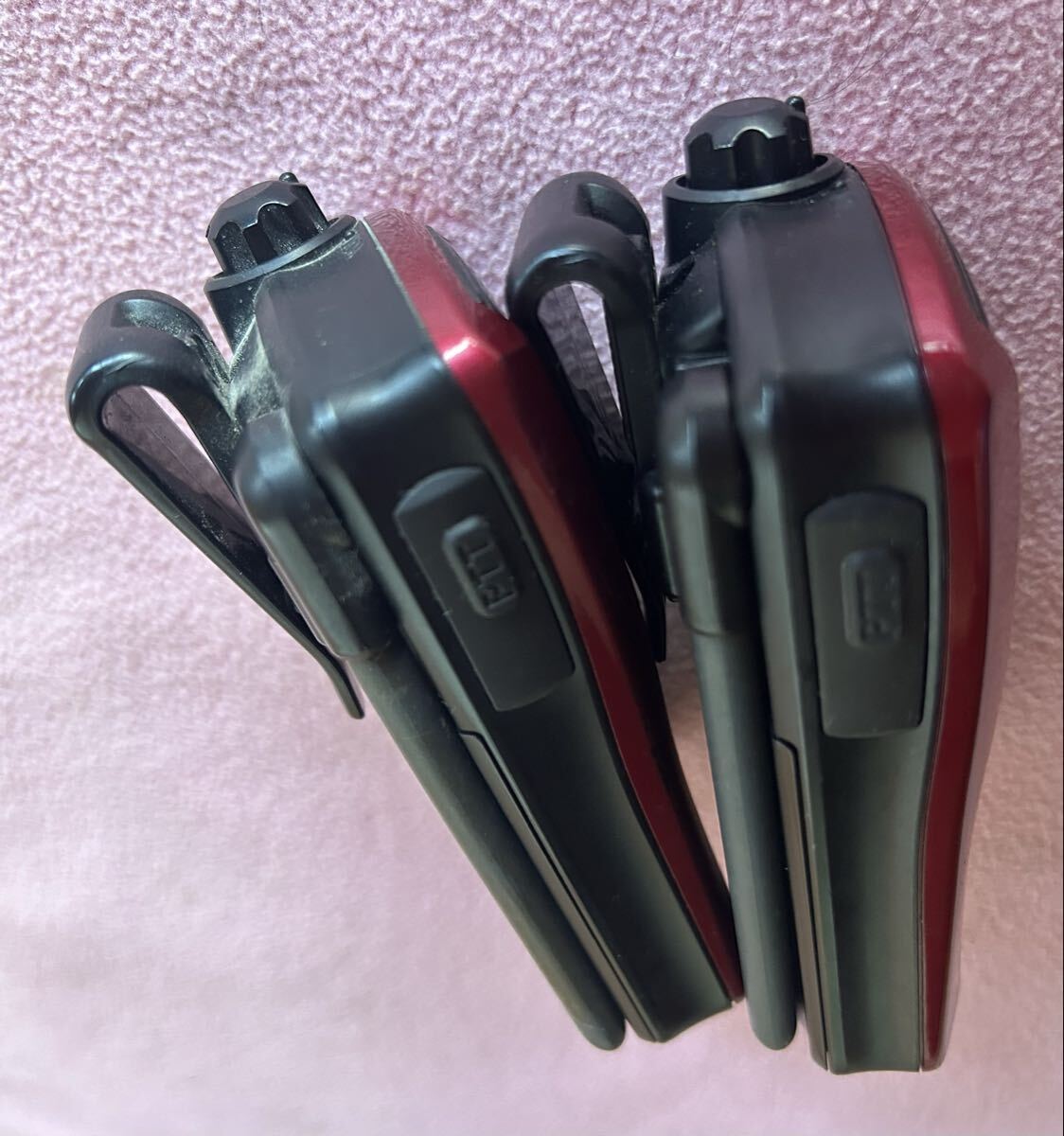 KENWOOD UBZ-LP20 トランシーバー レッド☆中古動作品_画像6