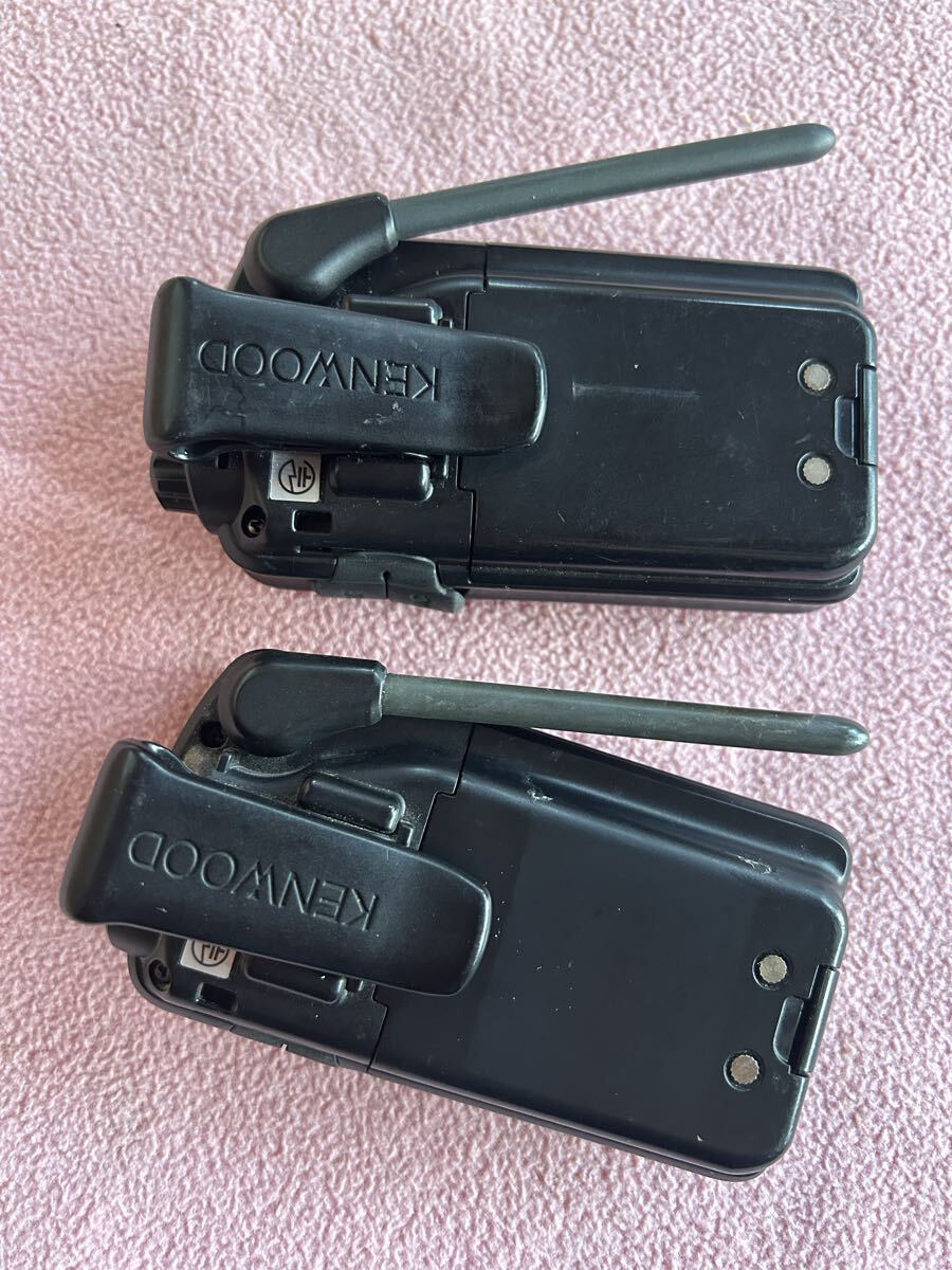 KENWOOD UBZ-LP20 トランシーバー レッド☆中古動作品_画像7