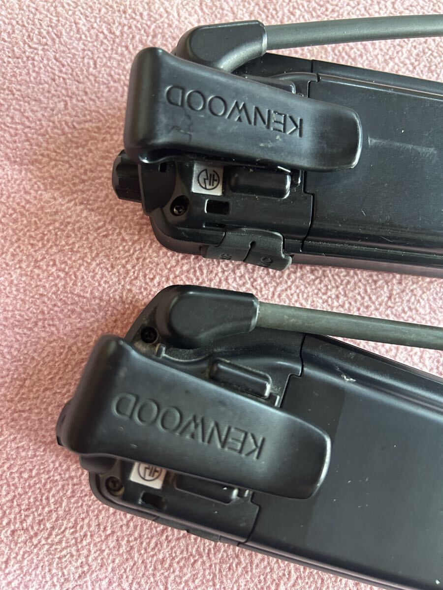 KENWOOD UBZ-LP20 トランシーバー レッド☆中古動作品_画像8