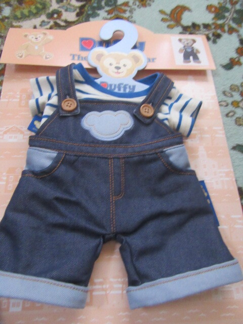 USED美品東京ディズニーシー購入ダッフィーおきがえ服2点セットコスチューム激安100円～_画像2