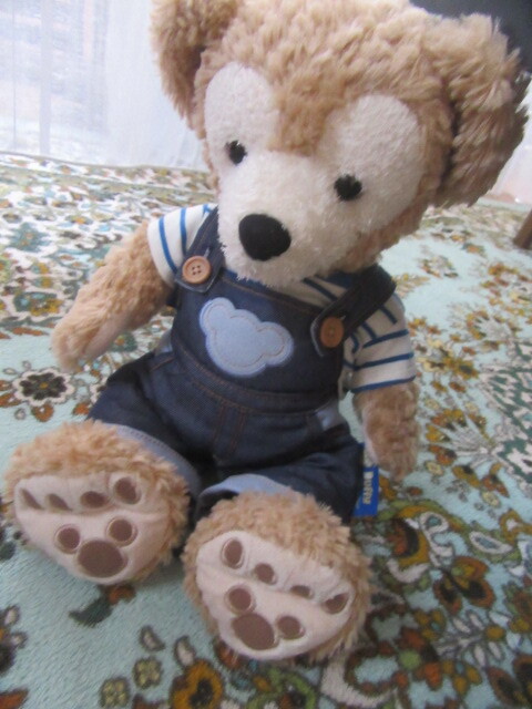 USED美品東京ディズニーシー購入ダッフィーおきがえ服2点セットコスチューム激安100円～_画像3