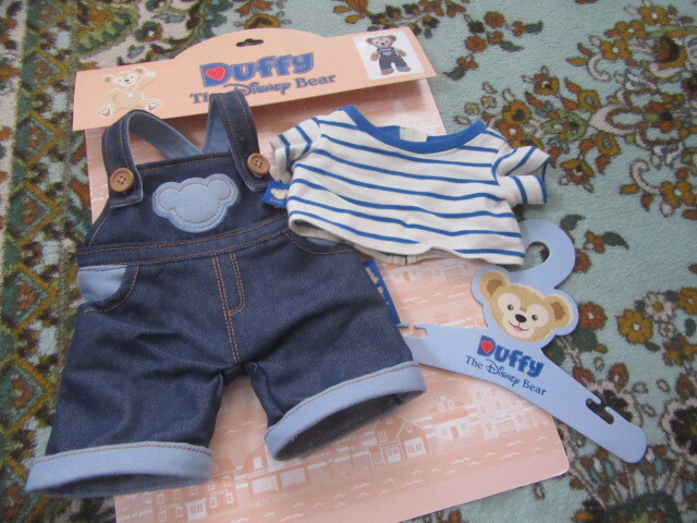 USED美品東京ディズニーシー購入ダッフィーおきがえ服2点セットコスチューム激安100円～_画像1