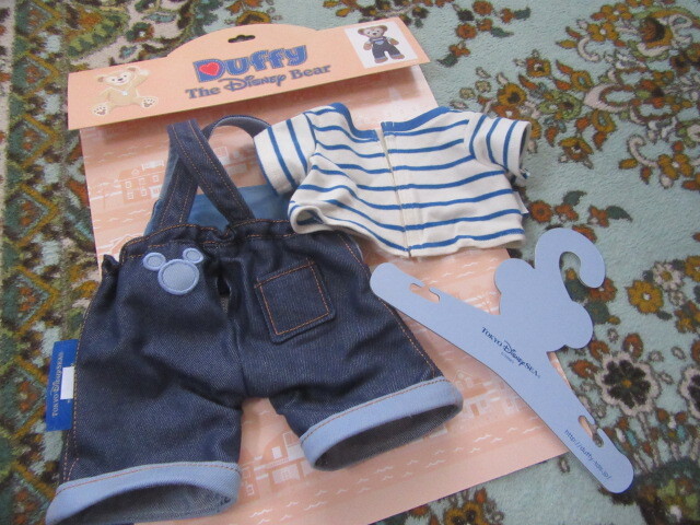 USED美品東京ディズニーシー購入ダッフィーおきがえ服2点セットコスチューム激安100円～_画像5