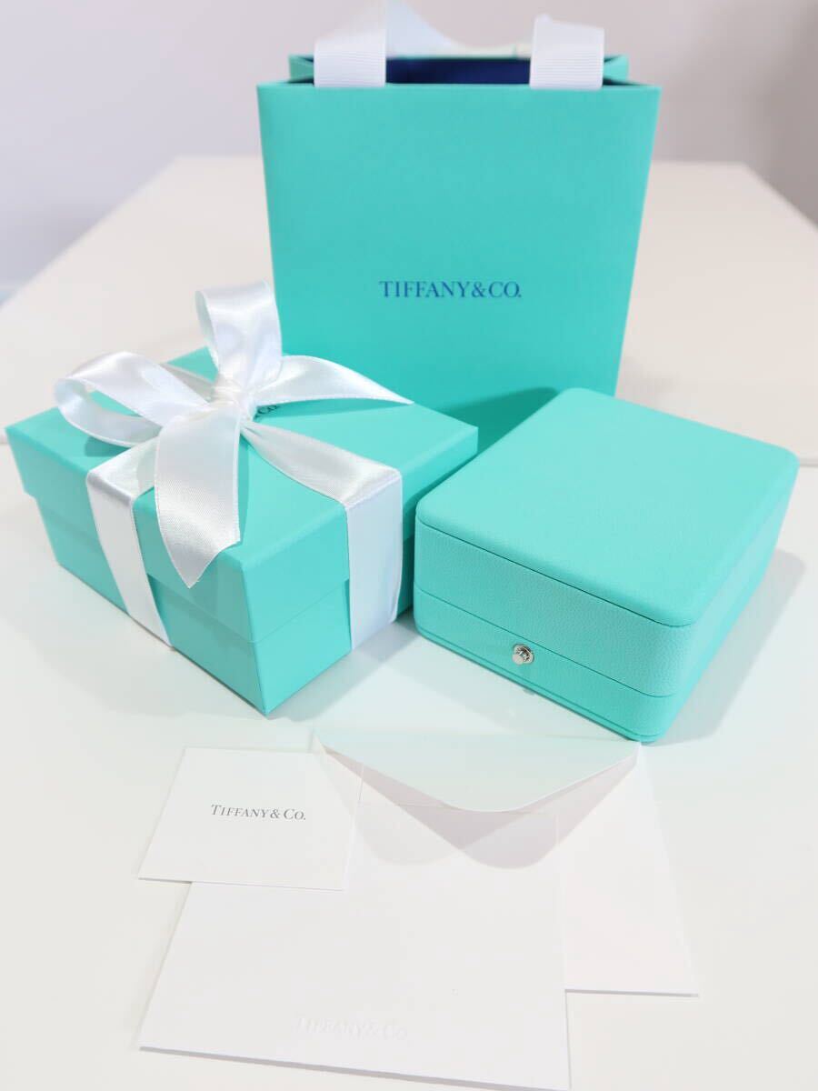 ☆TIFFANY☆￥34万 未使用 ☆ スマイル ダイヤ＆18Kホワイトゴールドペンダント_画像10