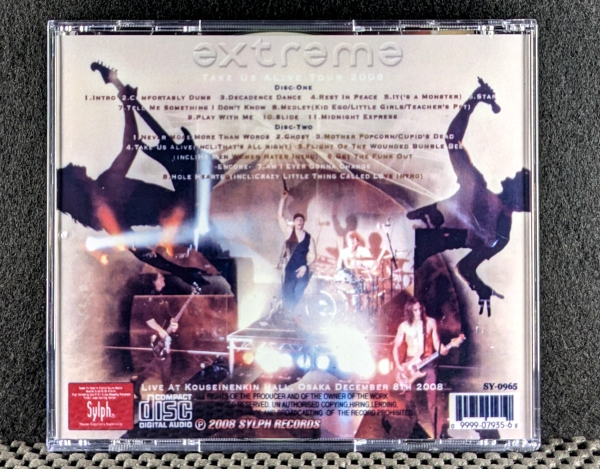 エクストリーム - Music Gets Started 大阪2008 - Extreme_画像2