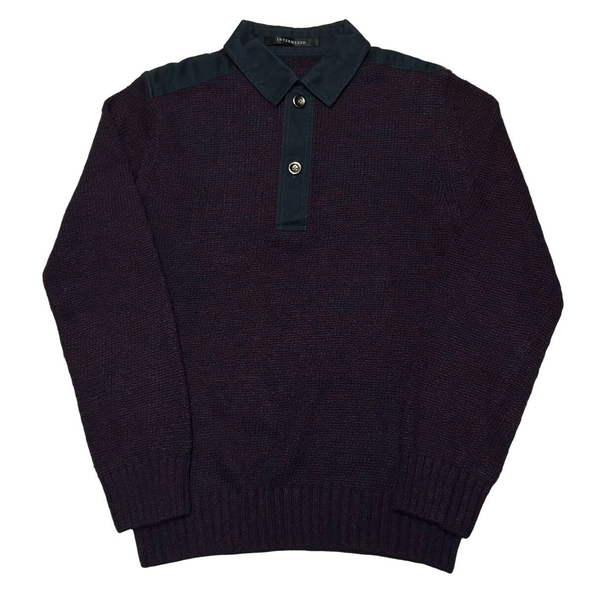 INTERMEZZO インターメッツォ ニットセーター M_画像1