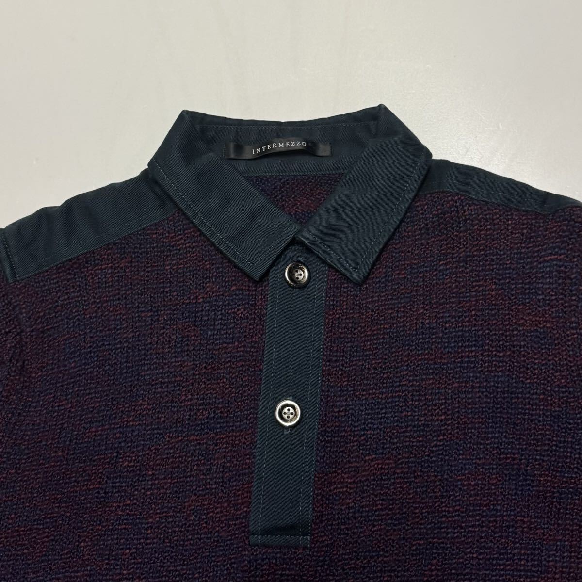INTERMEZZO インターメッツォ ニットセーター M_画像3