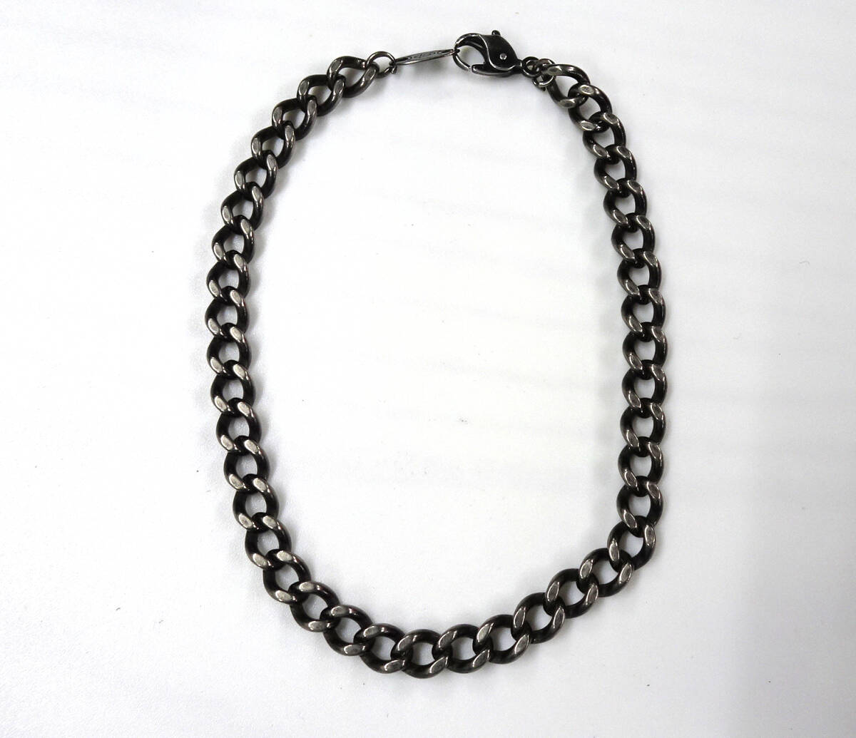 ファイテン チタンチェーン ネックレス ブレスレット 炭化チタンコーティング加工 2点セット 訳あり_画像5