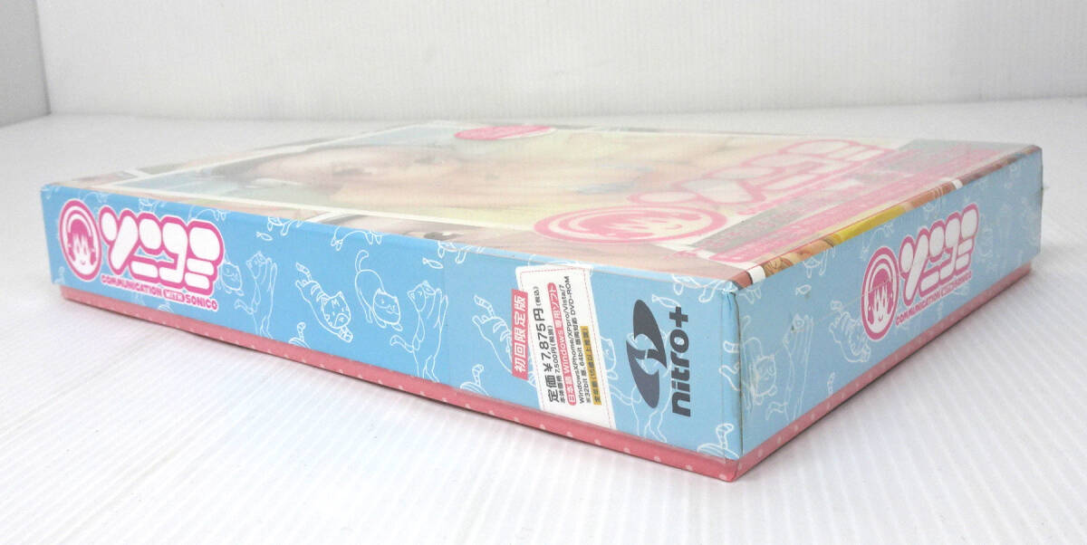  нераспечатанный товар! PC игра ni Toro плюс Sony komi первый раз ограниченая версия Super Sonico 