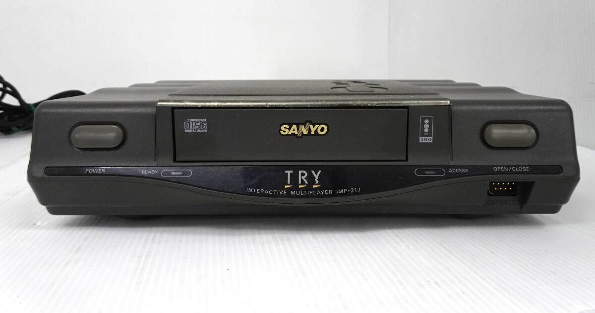 SANYO サンヨー IMP-21J 3DO インタラクティブマルチプレーヤー ユニット 本体 ジャンク 通電確認済み_画像4