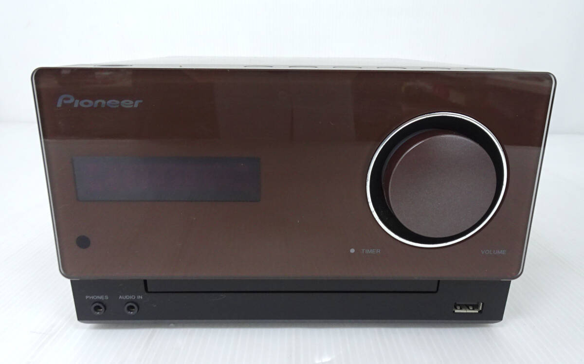Pionner パイオニア CDミニコンポーネントシステム X-CM32BT-T 2015年製_画像2