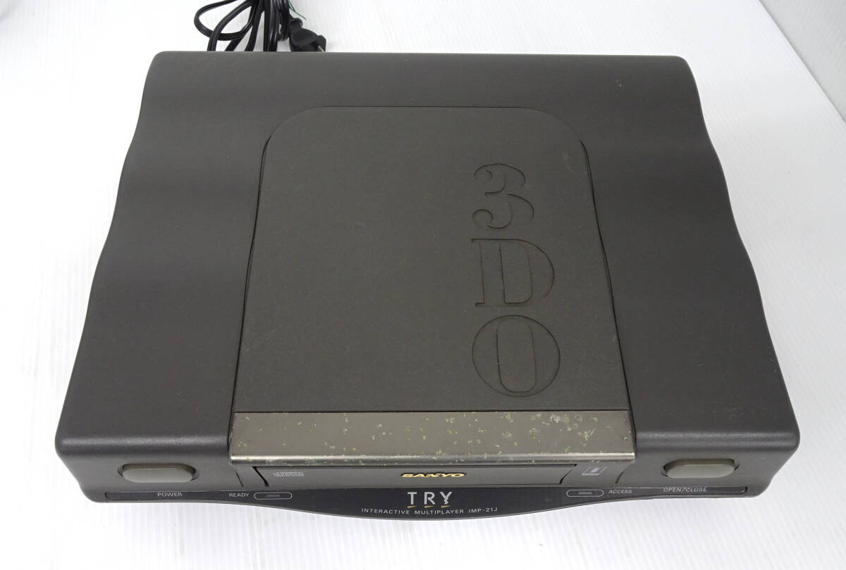 SANYO サンヨー IMP-21J 3DO インタラクティブマルチプレーヤー ユニット 本体 ジャンク 通電確認済み_画像2
