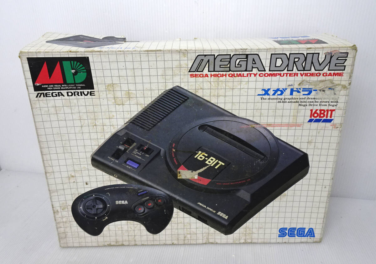 SEGA セガ メガドライブ MD 本体 ジャンク品_画像10