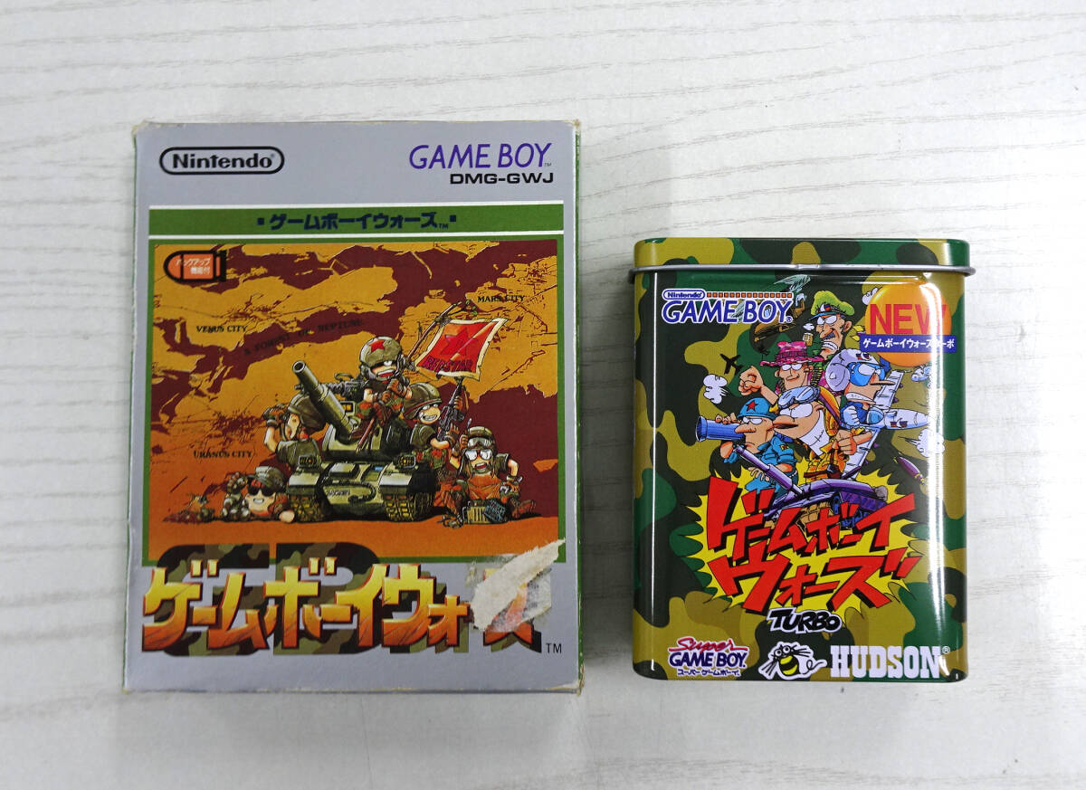ゲームボーイ GBソフト ゲームボーイウォーズ ゲームボーイウォーズTURBO 箱付き HUDSON ハドソン_画像1