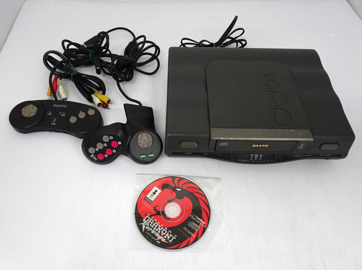 SANYO サンヨー IMP-21J 3DO インタラクティブマルチプレーヤー ユニット 本体 ジャンク 通電確認済み_画像1