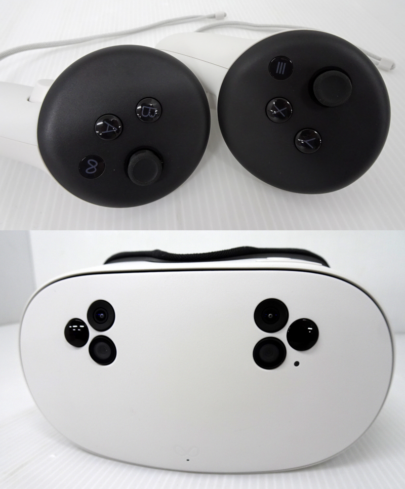Meta Quest 3S 128GB VRヘッドセット / BOBOVR S3 Pro ヘッドストラップ・Maecker フェイスパッド 付属の画像6