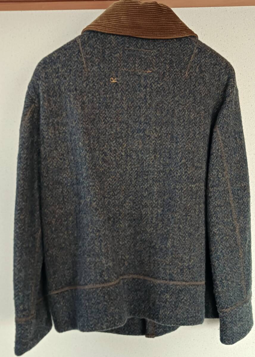  прекрасный товар 45R 45rpm four ti пять a-ru вельвет "в елочку" шерсть жакет пальто 