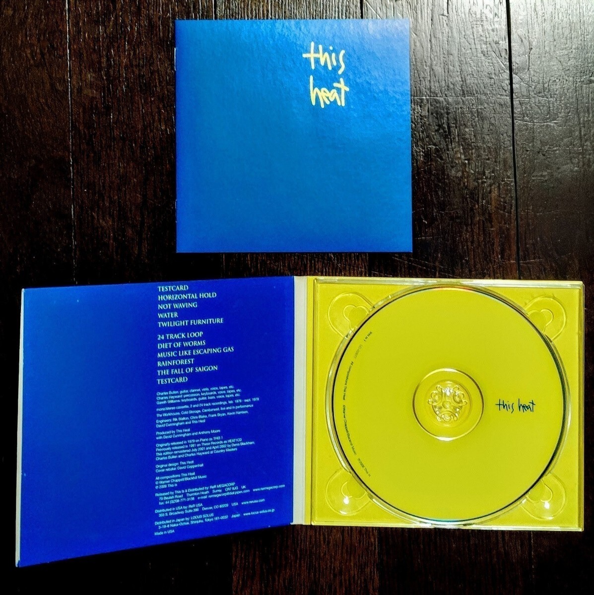 送料無料 This Heat 名盤 1st CD 輸入盤 デジパック 美品 Post Punk カンタベリー Henry Cow 廃盤_画像1