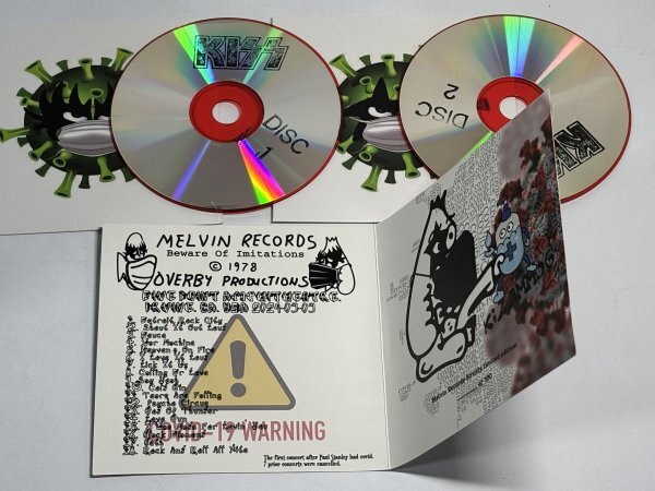 Kiss - Fivepoint Amphitheatre Irvine CA USA SEP 9 2021 2CD_画像2