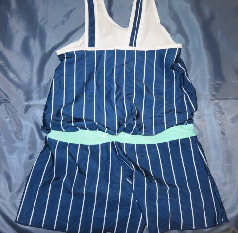 女児水着 160 ボーダー 124_画像2