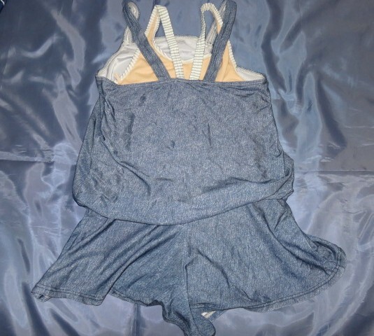 女児水着　160　重ね着風　125_画像2