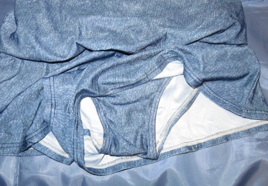 女児水着　160　重ね着風　125_画像3