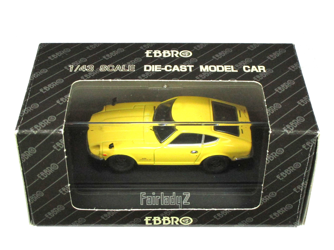 エブロ黒箱◆ニッサン・フェアレディZ432◆イエロー◆1/43_画像3