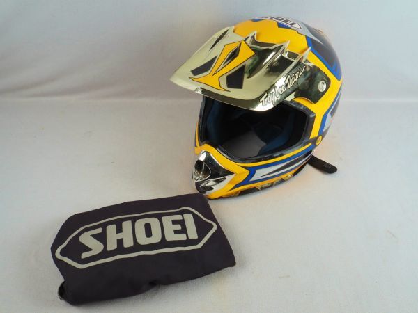 1T251117Y [.. для ] SHOEI Shoei VFX-R Toro ili- дизайн Troy Lee мотокросс off-road шлем XL размер Junk 