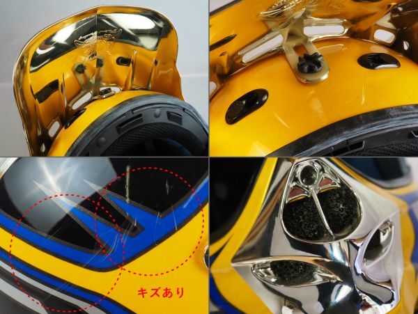 1T251117Y [.. для ] SHOEI Shoei VFX-R Toro ili- дизайн Troy Lee мотокросс off-road шлем XL размер Junk 