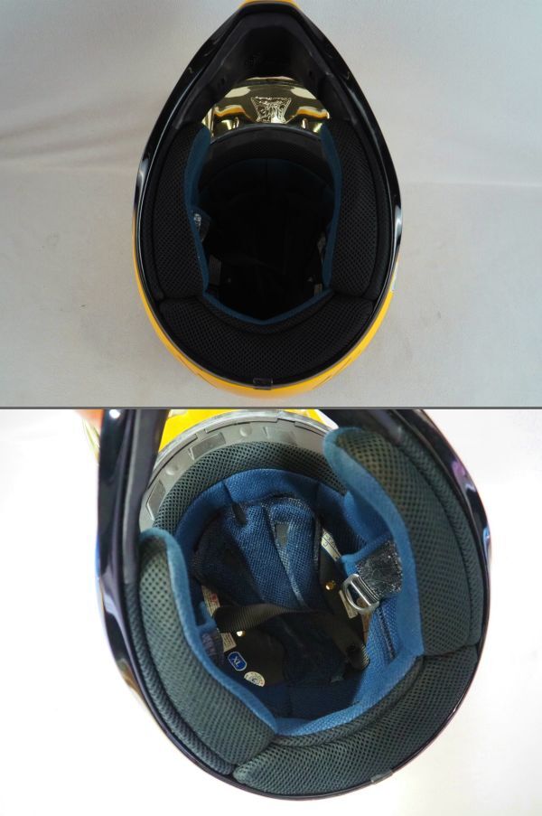 1T251117Y [.. для ] SHOEI Shoei VFX-R Toro ili- дизайн Troy Lee мотокросс off-road шлем XL размер Junk 