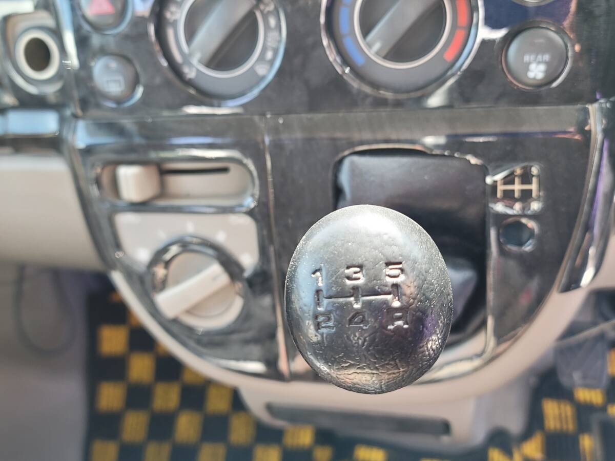 平成17年 エブリイワゴン ローダウン 車高調 5MT NA 自然吸気 パープル_画像4